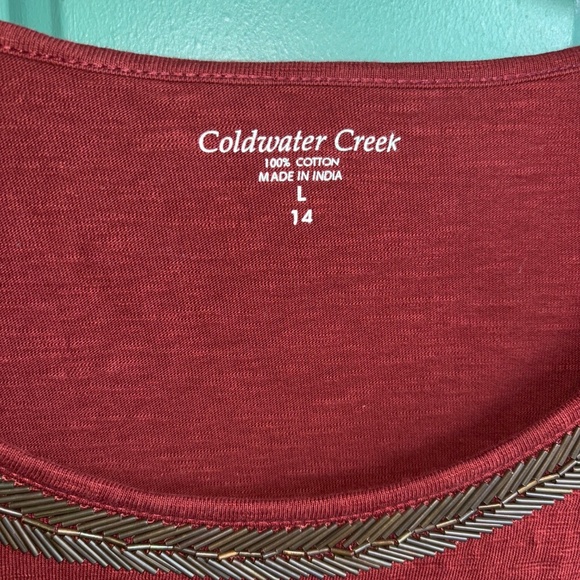 Coldwater Creek large fall top - Picture 4 of 5